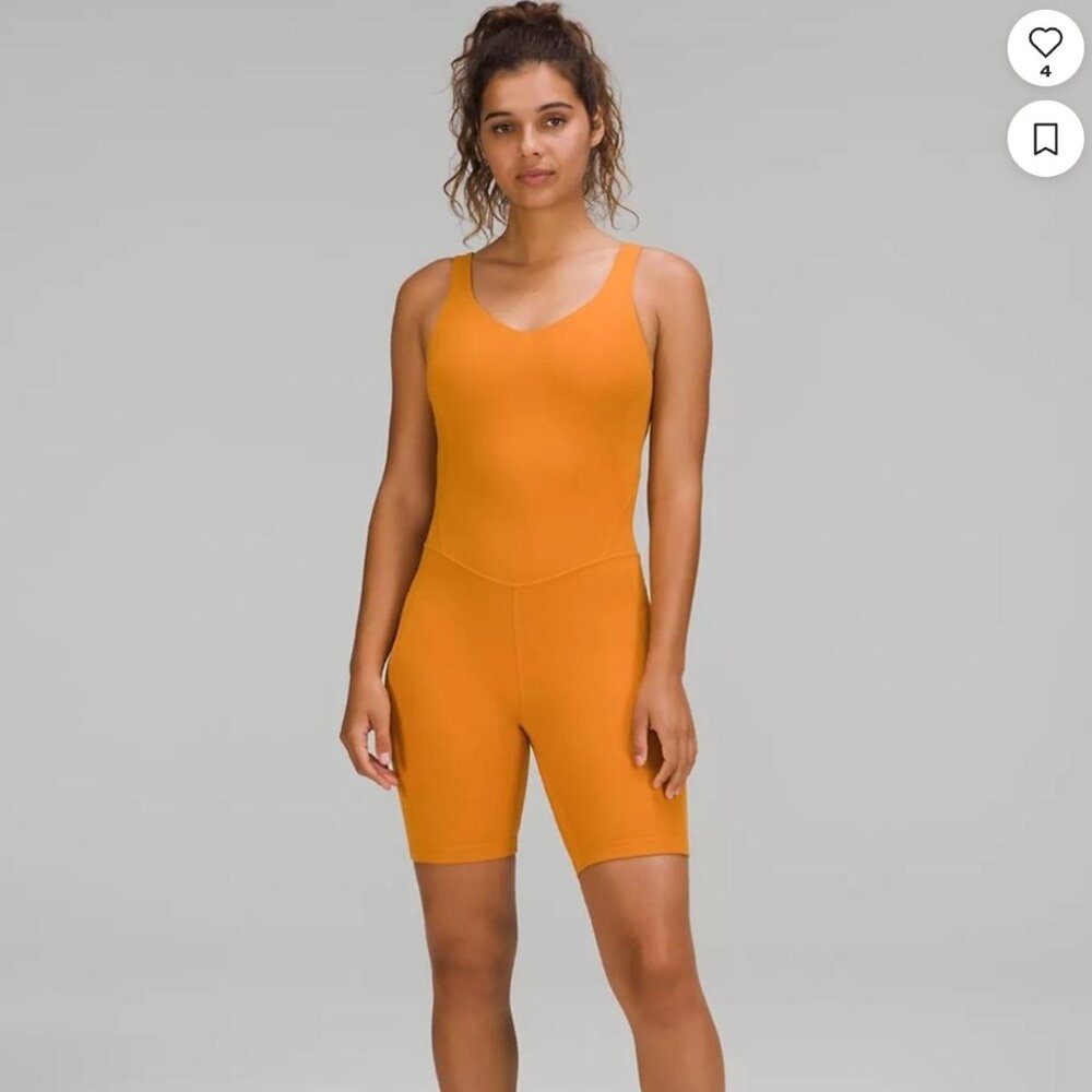 Lululemon Align Bodysuit Womens Size‎ 4 Yoga Athleisure - Picture 2 of 11